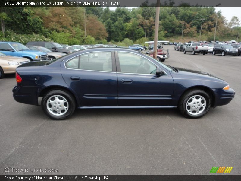  2001 Alero GX Sedan Midnight Blue Metallic