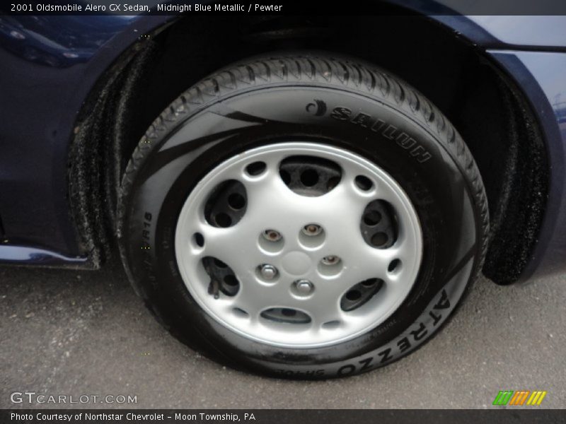 Midnight Blue Metallic / Pewter 2001 Oldsmobile Alero GX Sedan