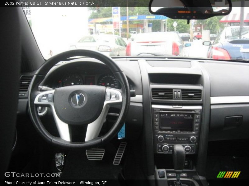 Stryker Blue Metallic / Onyx 2009 Pontiac G8 GT