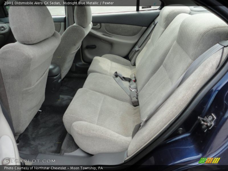  2001 Alero GX Sedan Pewter Interior