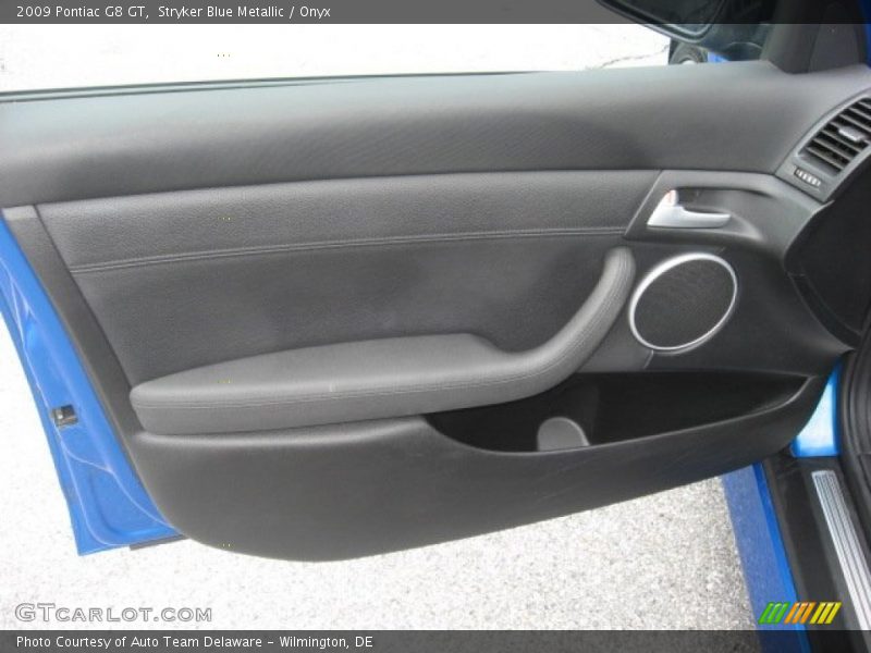Stryker Blue Metallic / Onyx 2009 Pontiac G8 GT