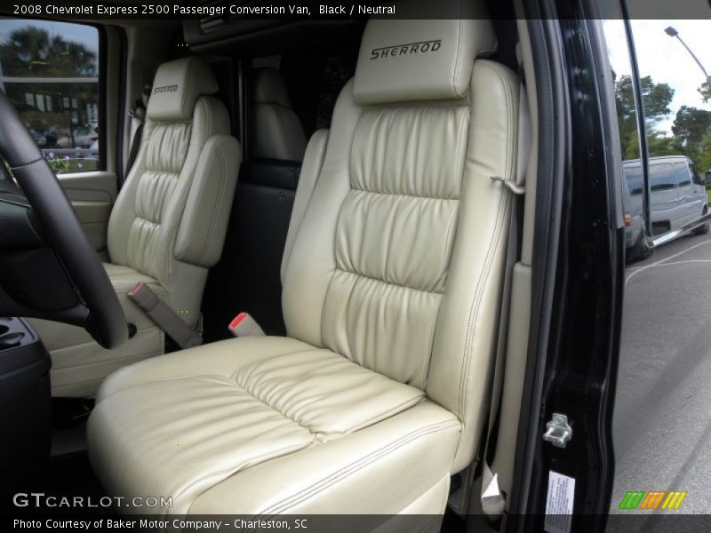 Black / Neutral 2008 Chevrolet Express 2500 Passenger Conversion Van