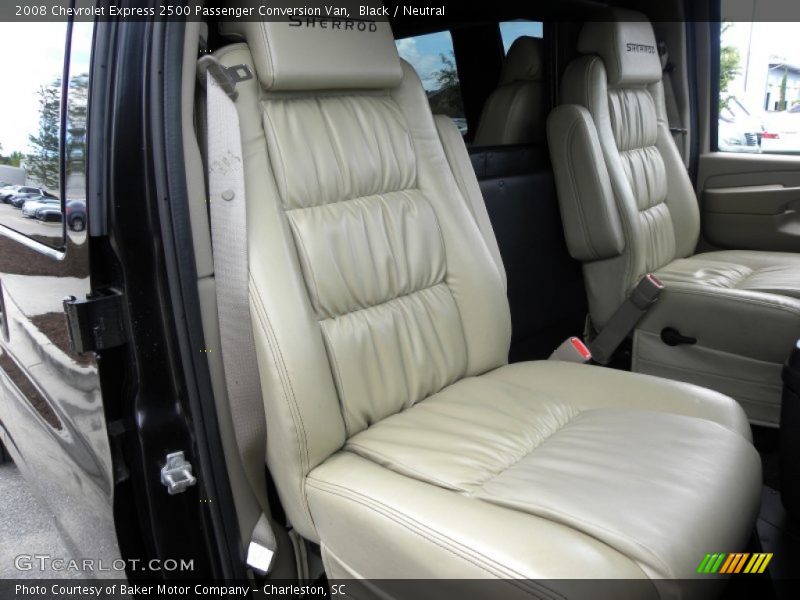 Black / Neutral 2008 Chevrolet Express 2500 Passenger Conversion Van