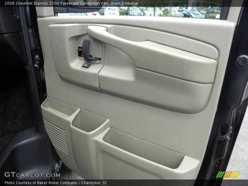 Black / Neutral 2008 Chevrolet Express 2500 Passenger Conversion Van