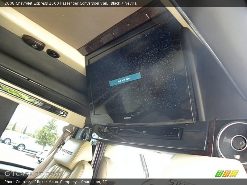 Black / Neutral 2008 Chevrolet Express 2500 Passenger Conversion Van