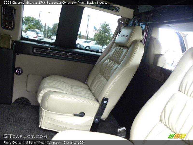 Black / Neutral 2008 Chevrolet Express 2500 Passenger Conversion Van