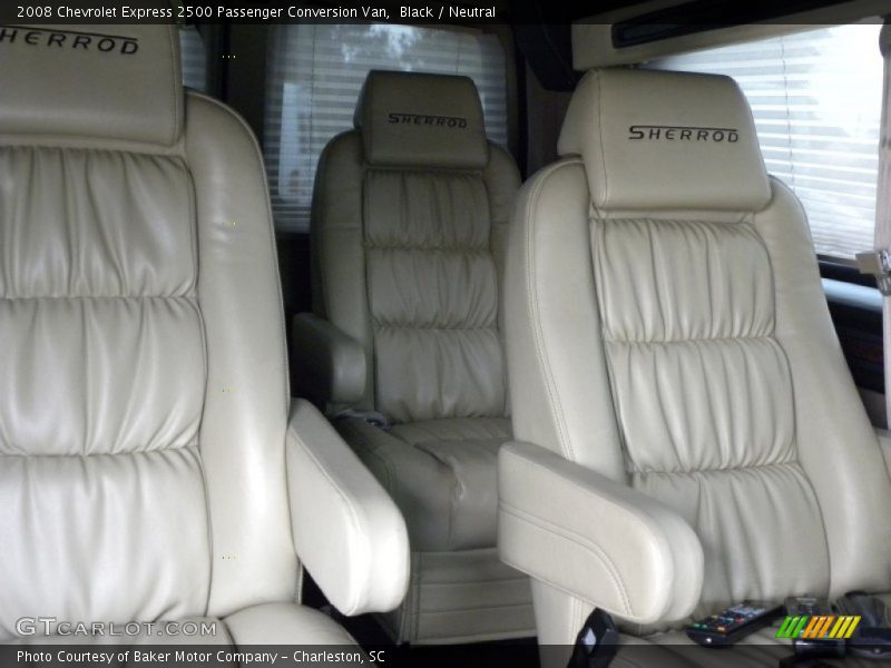 Black / Neutral 2008 Chevrolet Express 2500 Passenger Conversion Van