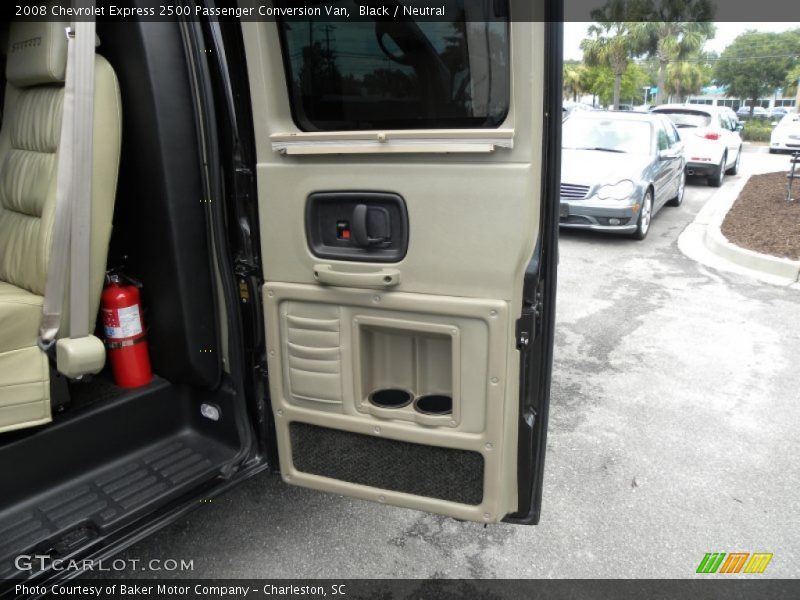 Black / Neutral 2008 Chevrolet Express 2500 Passenger Conversion Van