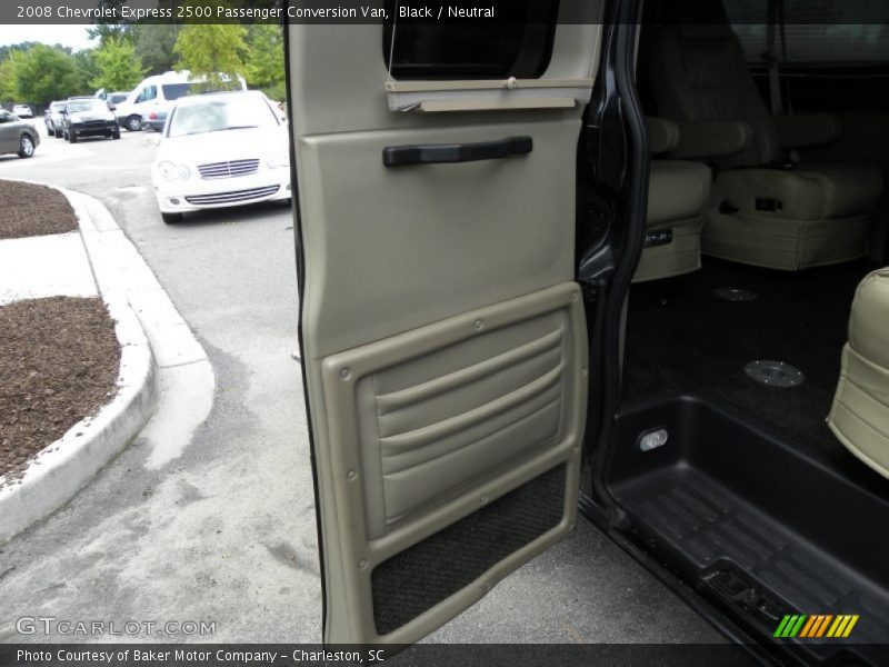 Black / Neutral 2008 Chevrolet Express 2500 Passenger Conversion Van