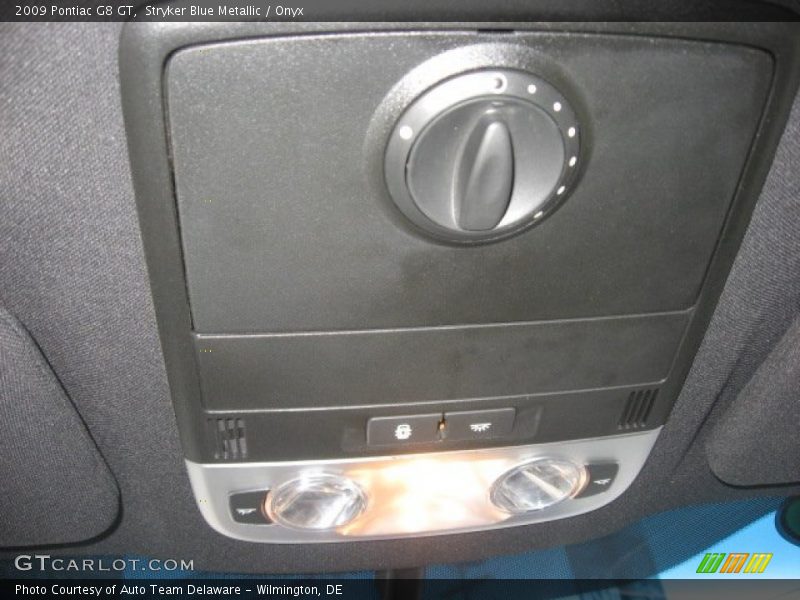 Stryker Blue Metallic / Onyx 2009 Pontiac G8 GT