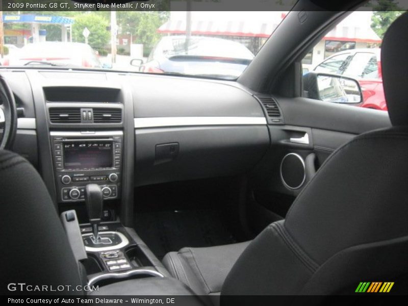 Stryker Blue Metallic / Onyx 2009 Pontiac G8 GT