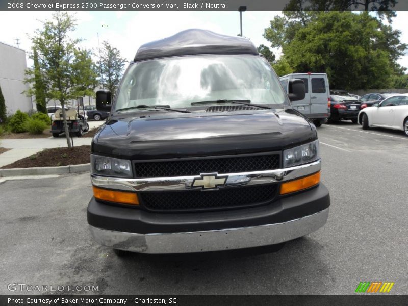 Black / Neutral 2008 Chevrolet Express 2500 Passenger Conversion Van