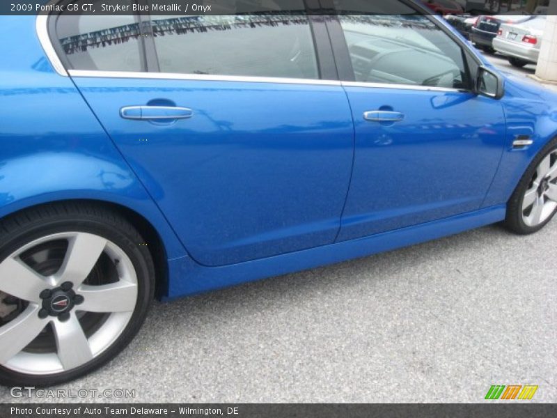Stryker Blue Metallic / Onyx 2009 Pontiac G8 GT