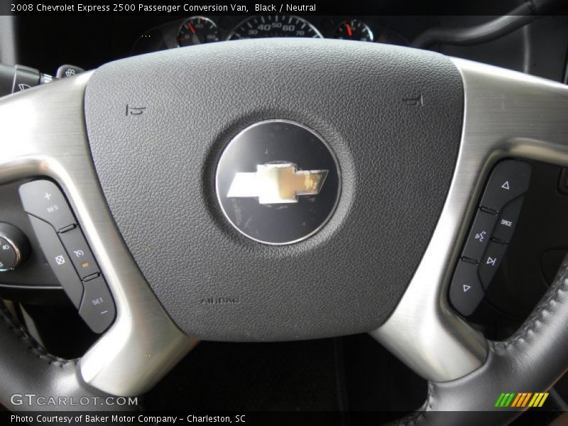Black / Neutral 2008 Chevrolet Express 2500 Passenger Conversion Van