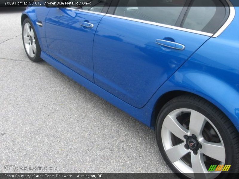 Stryker Blue Metallic / Onyx 2009 Pontiac G8 GT
