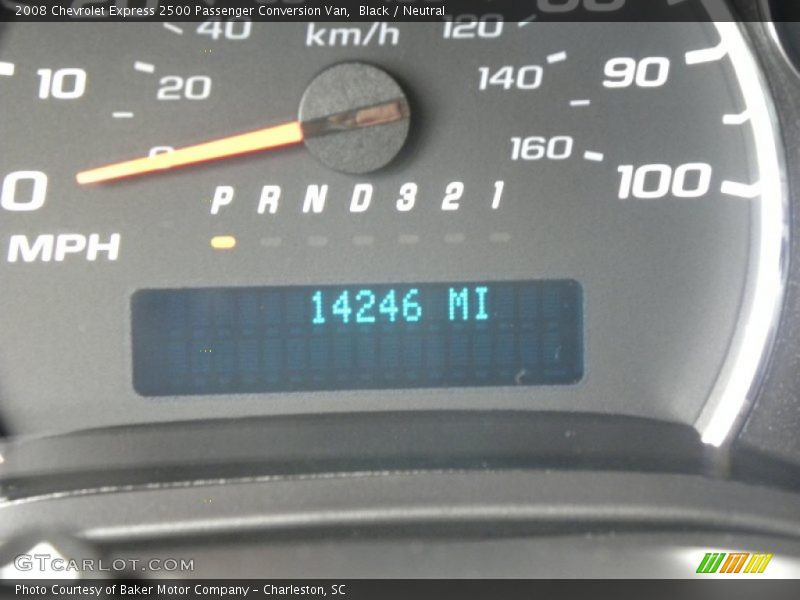 Black / Neutral 2008 Chevrolet Express 2500 Passenger Conversion Van