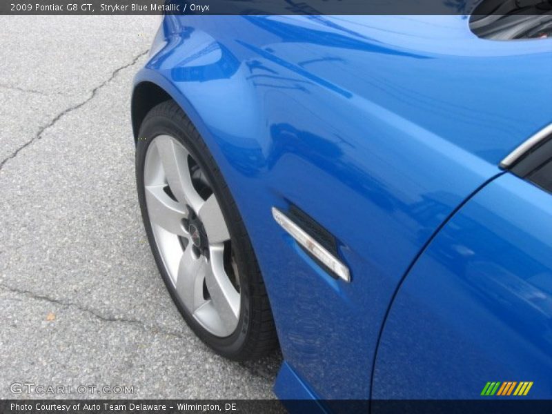 Stryker Blue Metallic / Onyx 2009 Pontiac G8 GT