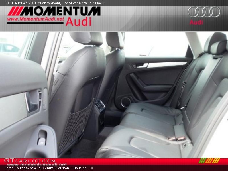 Ice Silver Metallic / Black 2011 Audi A4 2.0T quattro Avant