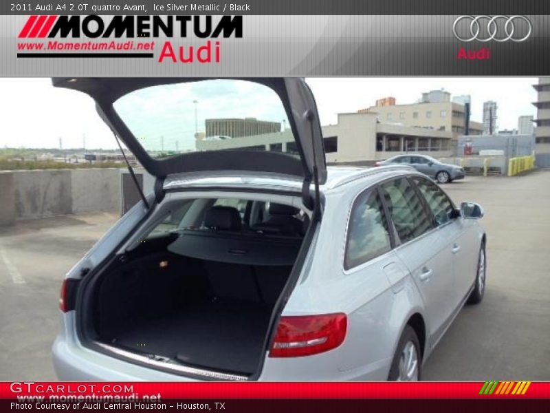 Ice Silver Metallic / Black 2011 Audi A4 2.0T quattro Avant