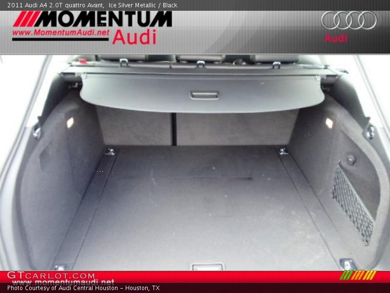 Ice Silver Metallic / Black 2011 Audi A4 2.0T quattro Avant