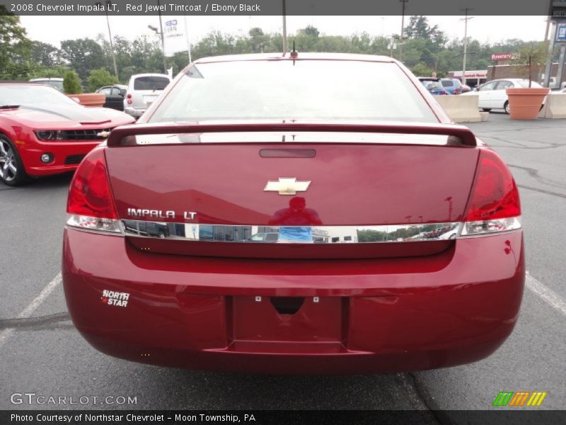 Red Jewel Tintcoat / Ebony Black 2008 Chevrolet Impala LT