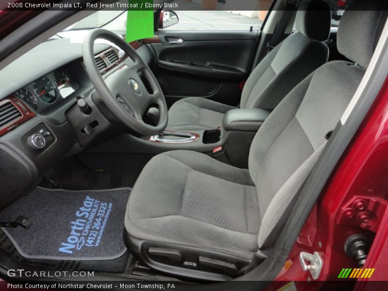 Red Jewel Tintcoat / Ebony Black 2008 Chevrolet Impala LT