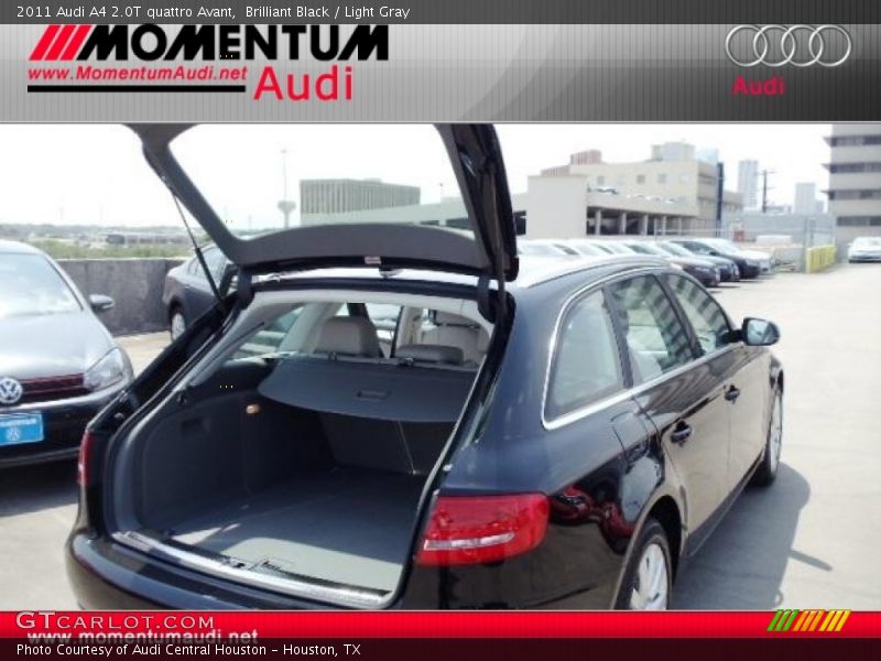 Brilliant Black / Light Gray 2011 Audi A4 2.0T quattro Avant