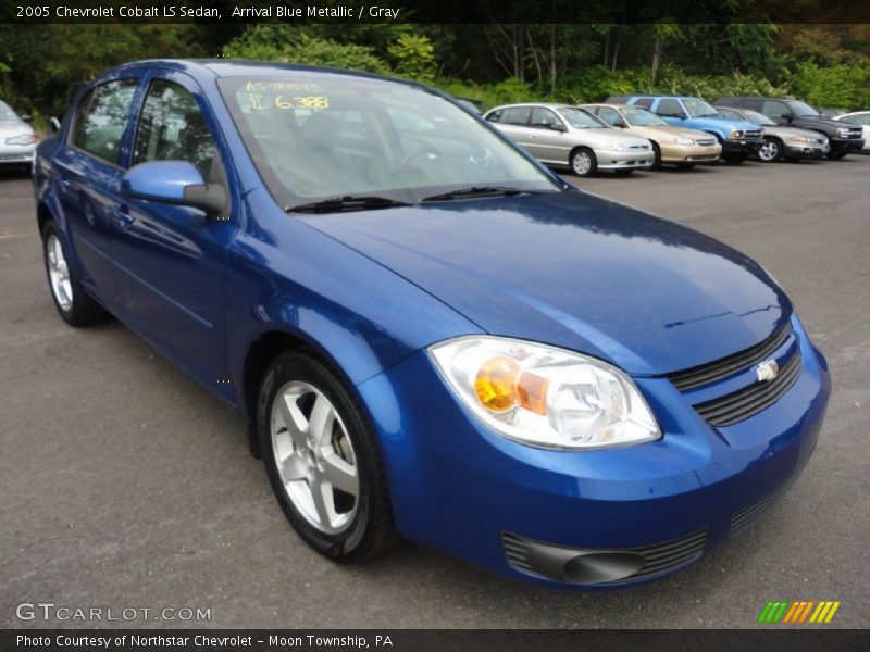 Arrival Blue Metallic / Gray 2005 Chevrolet Cobalt LS Sedan