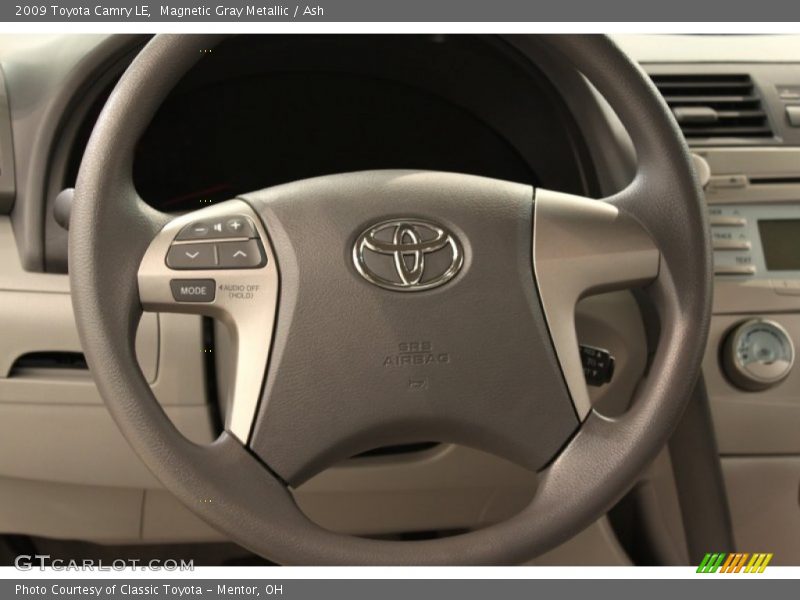 Magnetic Gray Metallic / Ash 2009 Toyota Camry LE