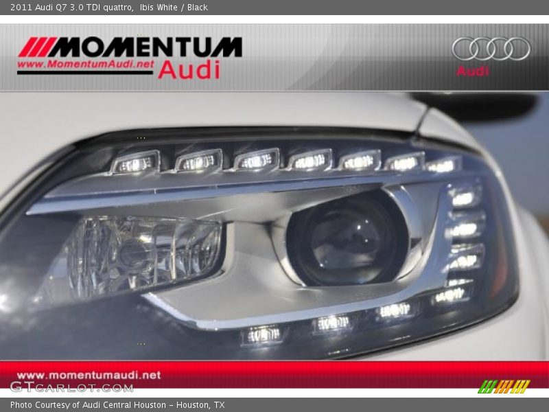 Ibis White / Black 2011 Audi Q7 3.0 TDI quattro
