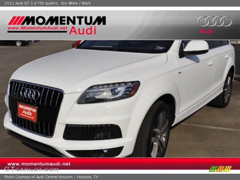 Ibis White / Black 2011 Audi Q7 3.0 TDI quattro