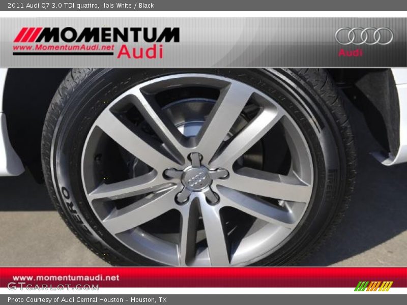 Ibis White / Black 2011 Audi Q7 3.0 TDI quattro