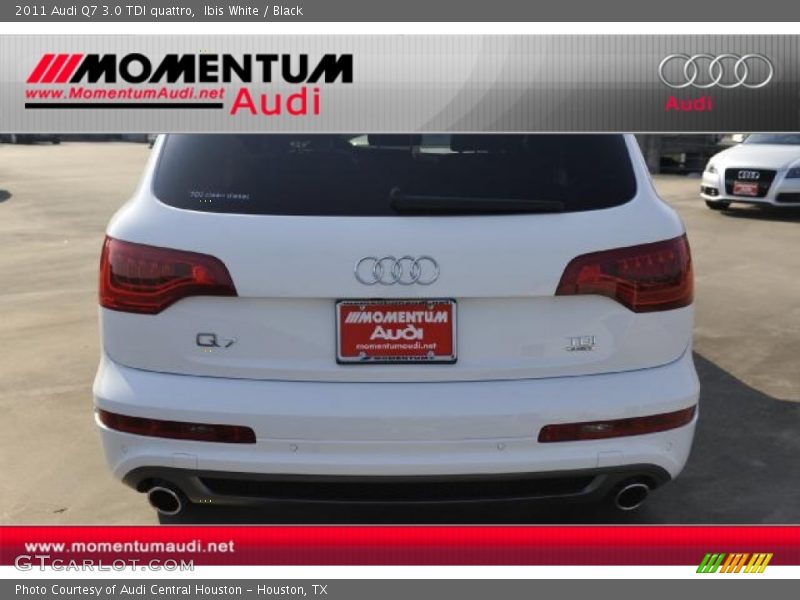 Ibis White / Black 2011 Audi Q7 3.0 TDI quattro