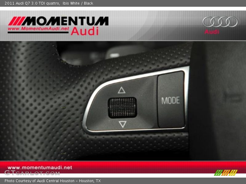 Ibis White / Black 2011 Audi Q7 3.0 TDI quattro