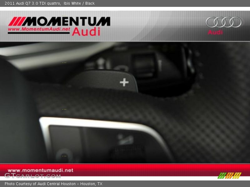 Ibis White / Black 2011 Audi Q7 3.0 TDI quattro
