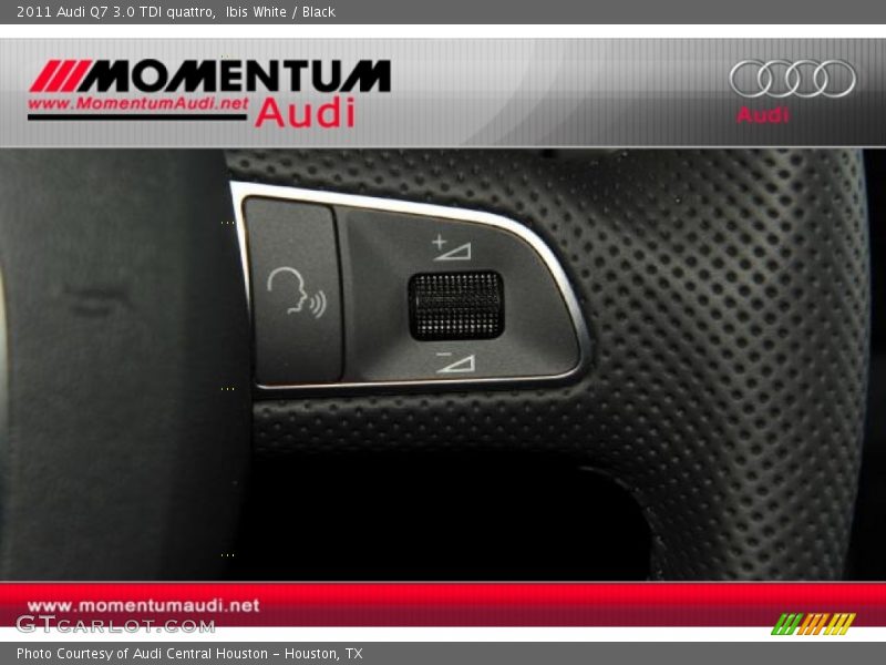 Ibis White / Black 2011 Audi Q7 3.0 TDI quattro