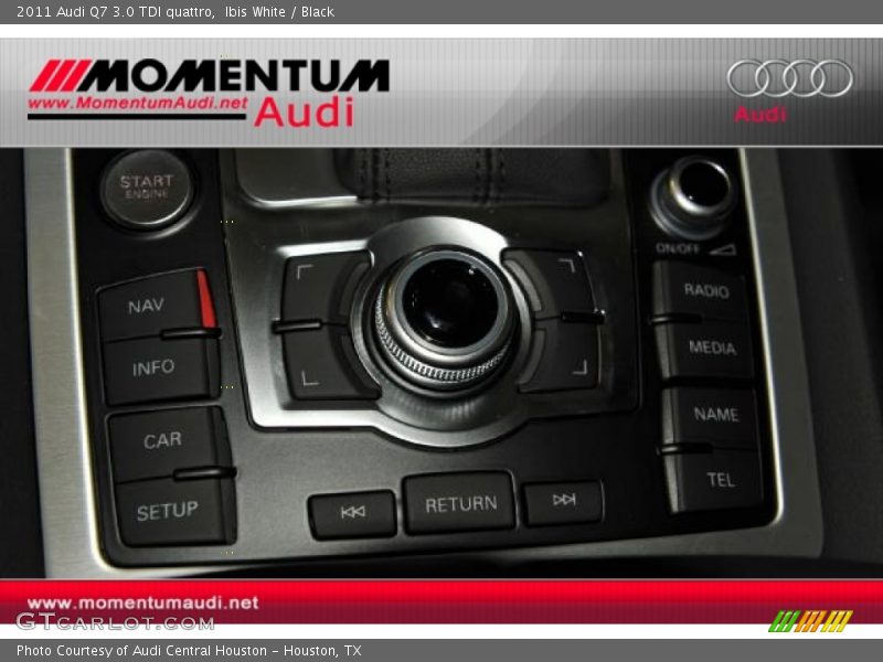 Ibis White / Black 2011 Audi Q7 3.0 TDI quattro