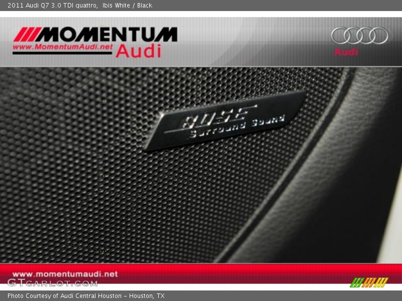 Ibis White / Black 2011 Audi Q7 3.0 TDI quattro
