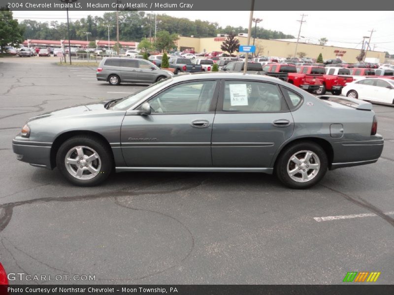Medium Gray Metallic / Medium Gray 2004 Chevrolet Impala LS