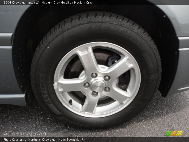 Medium Gray Metallic / Medium Gray 2004 Chevrolet Impala LS