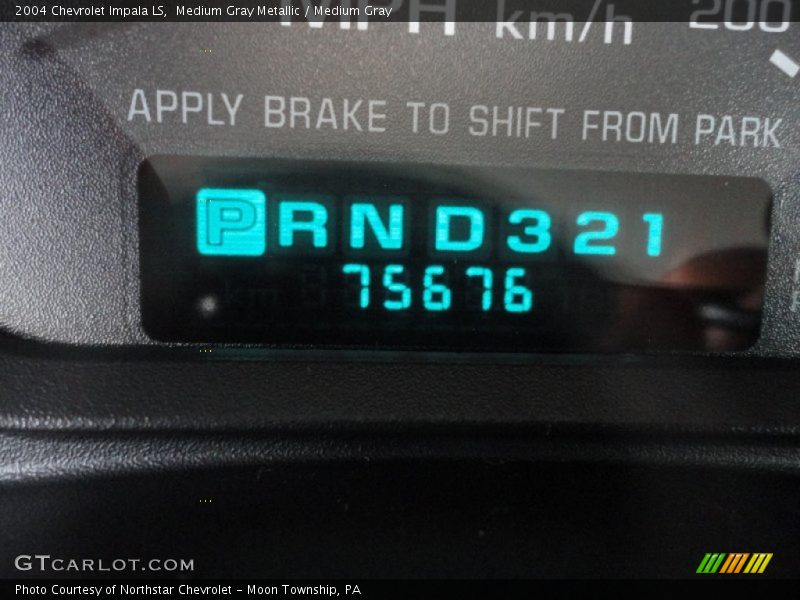 Medium Gray Metallic / Medium Gray 2004 Chevrolet Impala LS