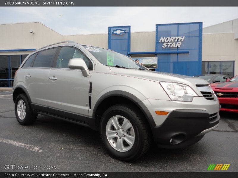 Silver Pearl / Gray 2008 Saturn VUE XE