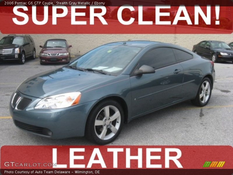 Stealth Gray Metallic / Ebony 2006 Pontiac G6 GTP Coupe