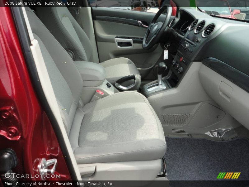 Ruby Red / Gray 2008 Saturn VUE XE