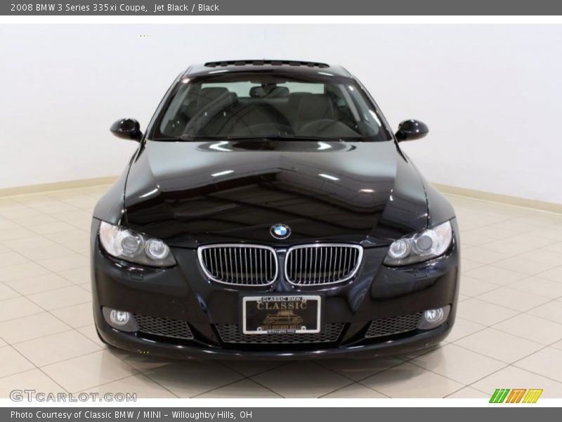Jet Black / Black 2008 BMW 3 Series 335xi Coupe
