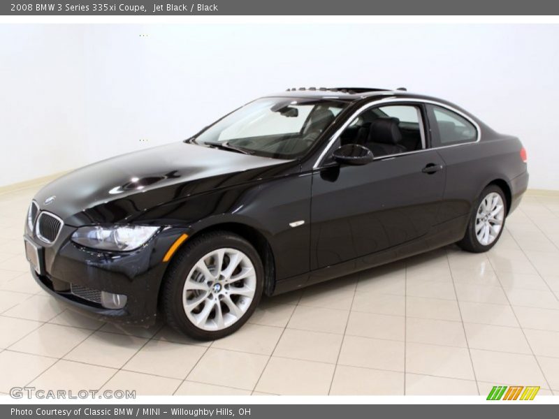 Jet Black / Black 2008 BMW 3 Series 335xi Coupe