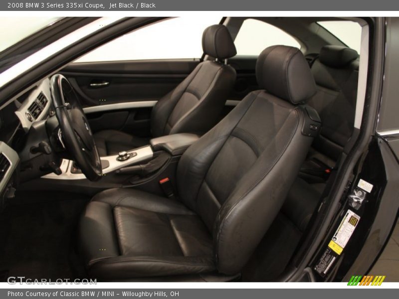 Jet Black / Black 2008 BMW 3 Series 335xi Coupe
