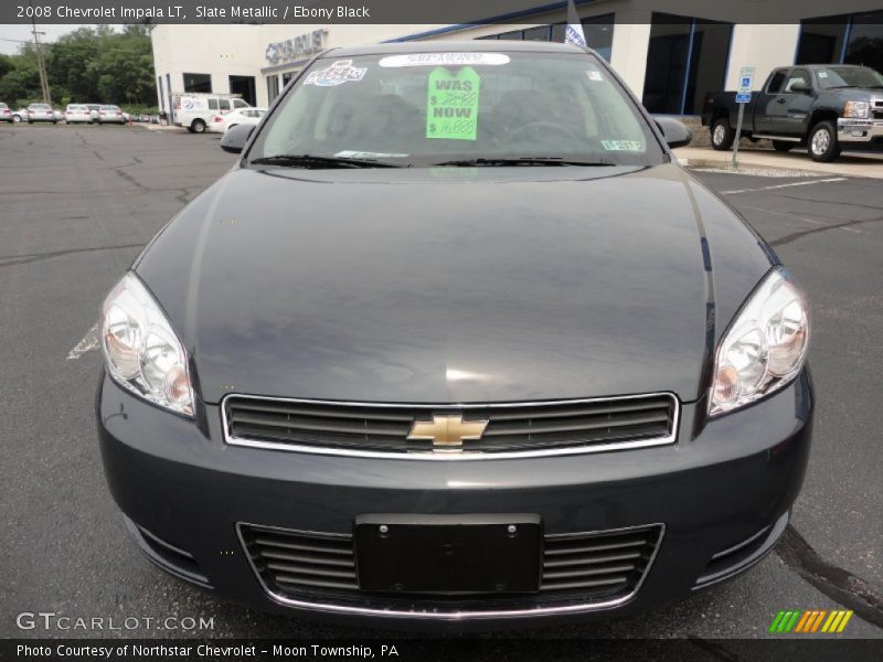 Slate Metallic / Ebony Black 2008 Chevrolet Impala LT