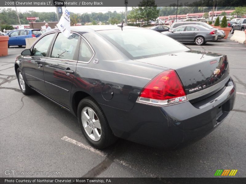 Slate Metallic / Ebony Black 2008 Chevrolet Impala LT