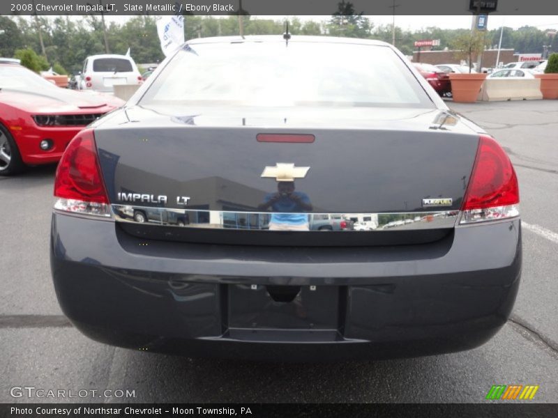 Slate Metallic / Ebony Black 2008 Chevrolet Impala LT